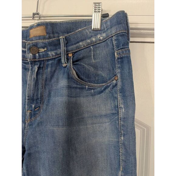 Mother Skinny, Not Skinny Jeans women's size 27‎ cream soda denim wash light - Picture 2 of 11